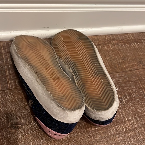 Golden Goose Superstar Leather Glitter Low Top Sneakers - Picture 11 of 13